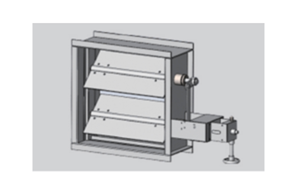 HDM-GB手动密闭百叶调节阀