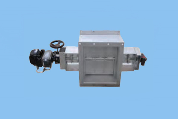 QD–V气动普通耐高温方形蝶阀